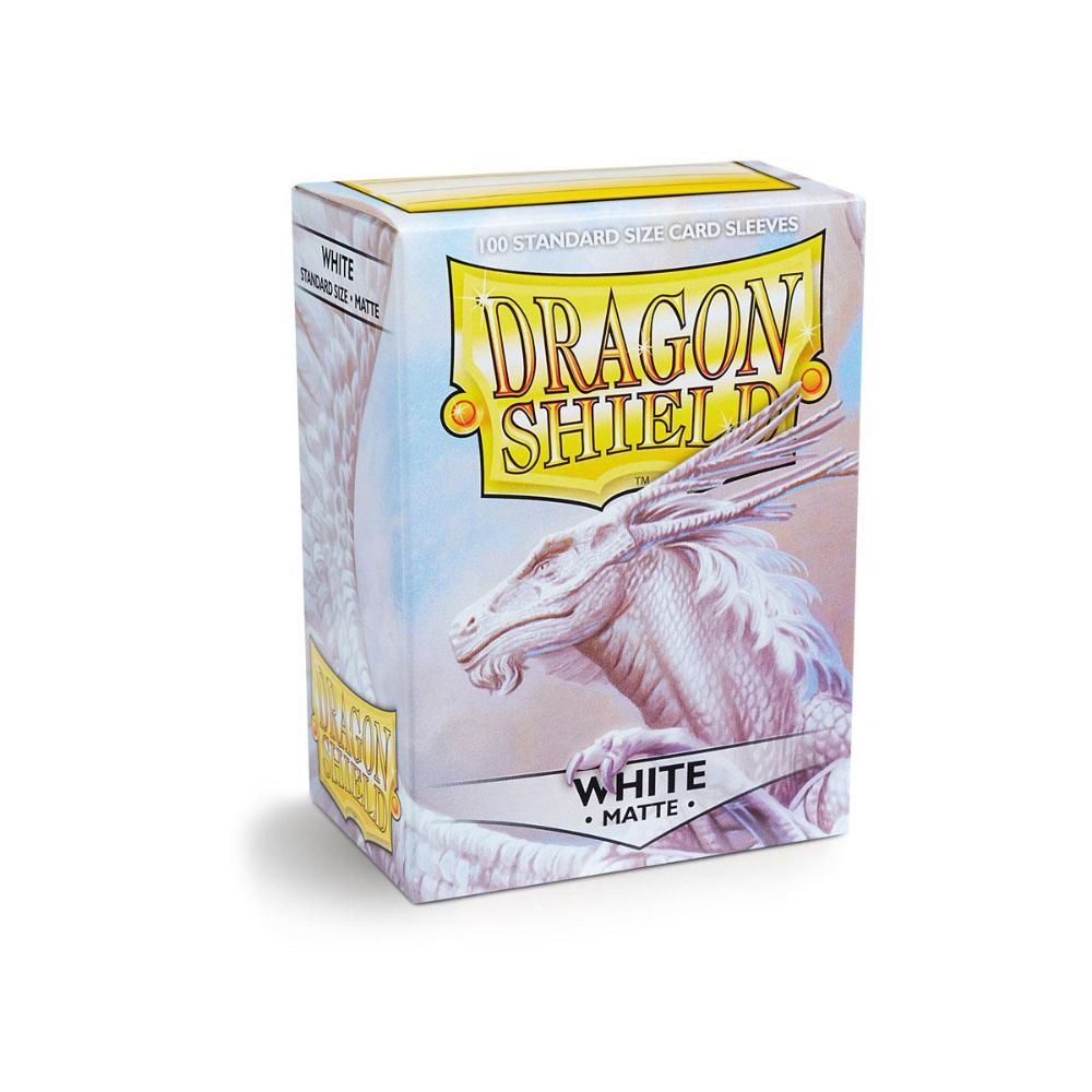 Dragon Shield Matte - White(100 ct. in box)