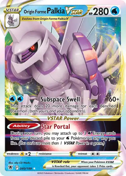 Pokémon Palkia VSTAR League Battle Deck
